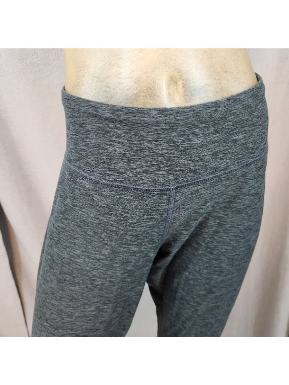 NB Dry New Balance Dark Gray Leggings Stretch Pants Yoga Pant XL XLARGE - Picture 2 of 7